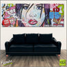 Be Inspired! Urban Pop Art Beautiful Woman (SOLD)-urban pop-Franko-[Franko]-[huge_art]-[Australia]-Franklin Art Studio