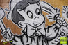 Be Inspired! Urban Pop Art Richie Rich Bitcoin (SOLD)-bitcoin themed-[Franko Artist]-[Cheryl]-[Wendy]-[Gabriela]-Franklin Art Studio