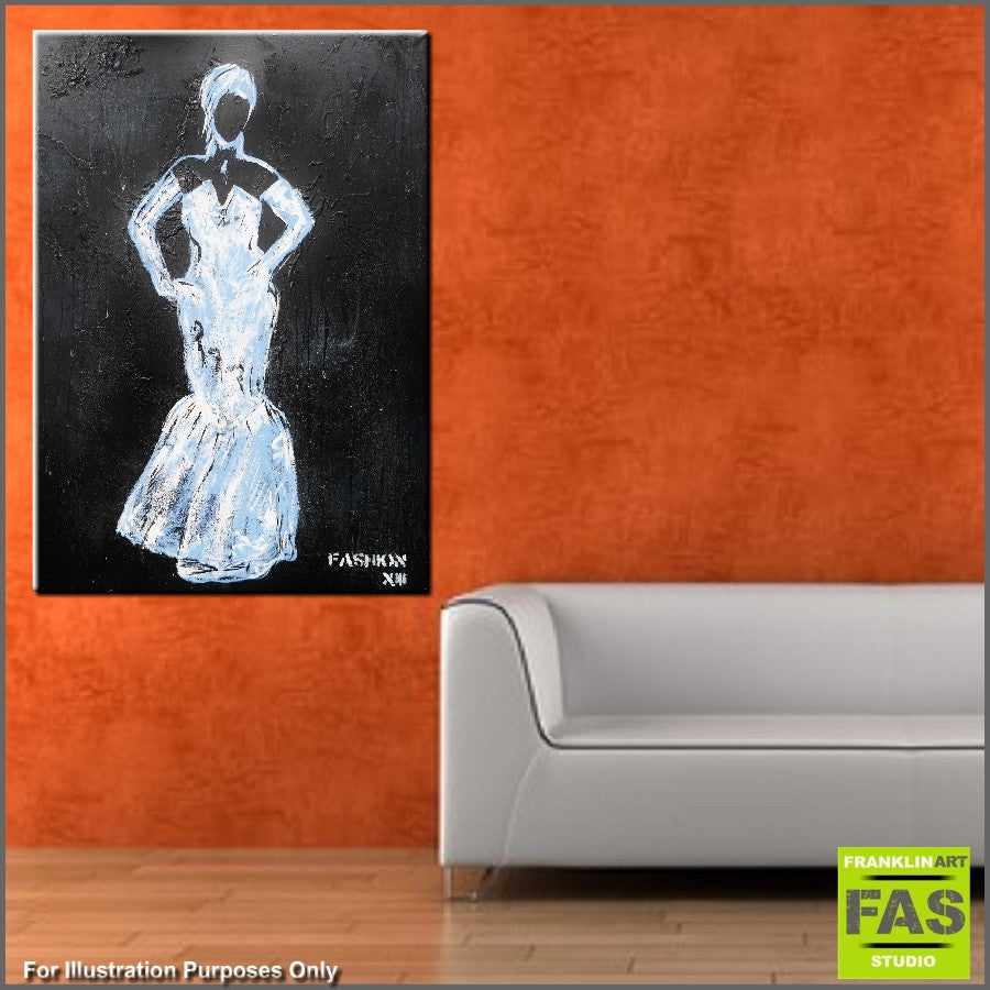 Be Inspired! Urban Pop Black Fashion Dress xiii (SOLD)-urban pop-[Franko_Artist]-[The_Block]-[Dream_Homes]-[ideas]- [Grand_Designs]-Franklin Art Studio