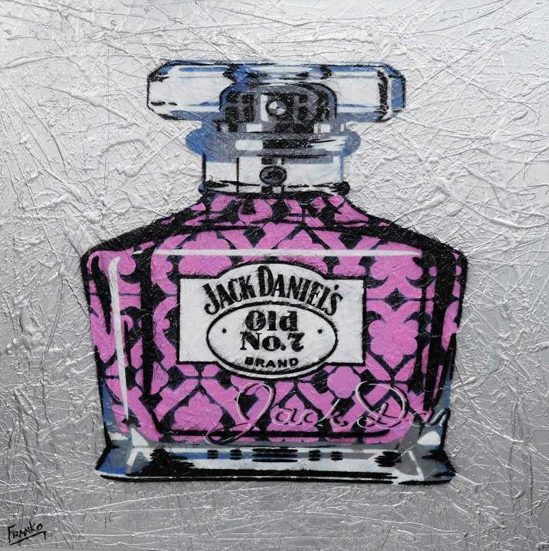Be Inspired! Urban Pop Jack Daniels (SOLD)-urban pop-Franko-[Franko]-[Australia_Art]-[Art_Lovers_Australia]-Franklin Art Studio