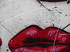 Be Inspired! Urban Pop Lips Mouth (SOLD)-urban pop-[Franko Artist]-[Cheryl]-[Wendy]-[Gabriela]-Franklin Art Studio