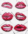 Be Inspired! Urban Pop Lips Mouth (SOLD)-urban pop-Franko-[Franko]-[Australia_Art]-[Art_Lovers_Australia]-Franklin Art Studio
