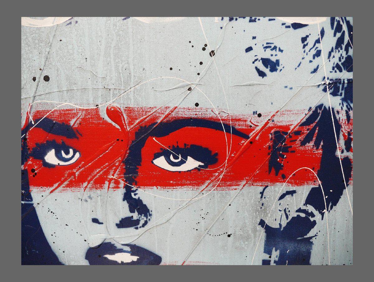 Be Inspired! Urban Pop Madonna (SOLD)-urban pop-Franko-[franko_artist]-[Art]-[interior_design]-Franklin Art Studio