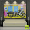 Be Inspired! Urban Pop Motorbike (SOLD)-urban pop-Franko-[Franko]-[huge_art]-[Australia]-Franklin Art Studio