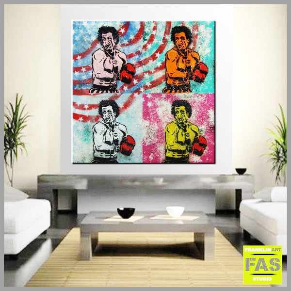Be Inspired! Urban Pop Rocky Balboa (SOLD)-urban pop-Franko-[huge]-[Australian]-[best Selling]-Franklin Art Studio