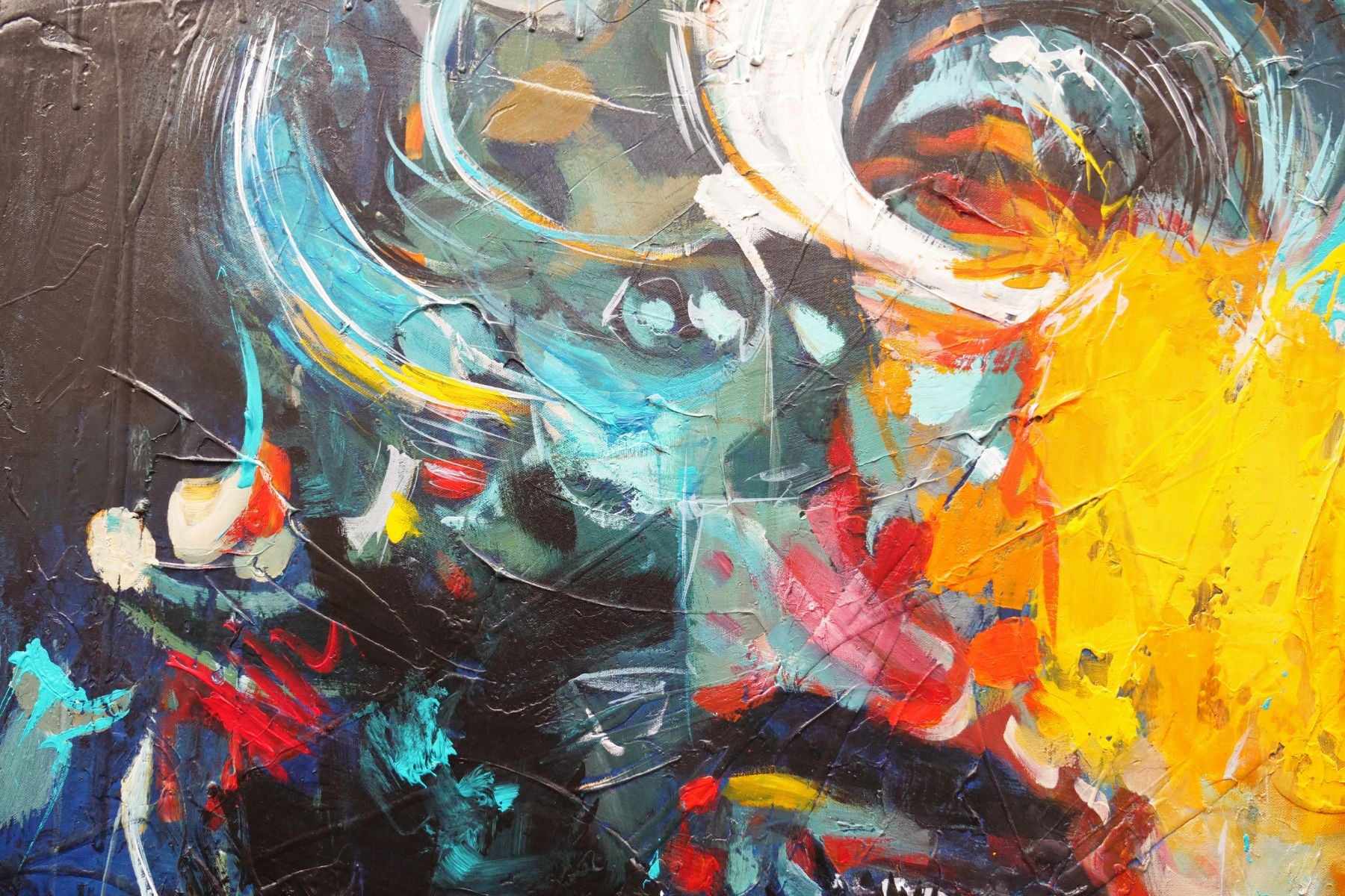 Beauty Crush 150cm x 150cm Marilyn Monroe Abstract Realism Textured Painting (SOLD)
