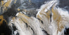 Black Jack Bullion 190cm x 100cm Black Gold Textured Abstract Painting (SOLD DONNA)-Abstract-[Franko]-[Australian Artist]-[Large]-[Popular]-Franklin Art Studio