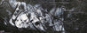 Black Salt 200cm x 80cm Black White Textured Abstract Painting (SOLD)-Abstract-[Franko ]-[Gallery]-[popular]-[Australia]-Franklin Art Studio