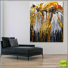 Black Sienna 120cm x 100cm Black Grey Sienna Textured Abstract Painting (SOLD)-Abstract-Franko-[Franko]-[huge_art]-[Australia]-Franklin Art Studio