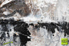 Blacked Out Rust 200cm x 80cm White Brown Rust Black Abstract Painting (SOLD)-Abstract-[Franko]-[Artist]-[Australia]-[Painting]-Franklin Art Studio