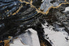 Blackened Gold Rapture 200cm x 120cm Black Grey Gold Textured Abstract Painting (SOLD)-Abstract-[Franko]-[Artist]-[Australia]-[Painting]-Franklin Art Studio