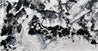 Bliss 190cm x 100cm Black White Textured Abstract Painting (SOLD)-Abstract-[Franko ]-[Gallery]-[popular]-[Australia]-Franklin Art Studio