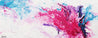 Blossom Possum 200cm x 80cm White Pink Abstract Painting (SOLD)-Abstract-Franko-[Franko]-[Australia_Art]-[Art_Lovers_Australia]-Franklin Art Studio