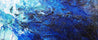 Blu Shard 240cm x 100cm Blue Abstract Painting (SOLD)-Abstract-Franko-[Franko]-[Australia_Art]-[Art_Lovers_Australia]-Franklin Art Studio