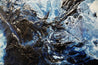 Blue Gemini 160cm x 100cm Blue White Textured Abstract Painting (SOLD)-Abstract-[Franko]-[Artist]-[Australia]-[Painting]-Franklin Art Studio