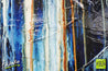 Blue Hustle 160cm x 100cm Blue White Abstract Painting (SOLD)-Abstract-[Franko]-[Artist]-[Australia]-[Painting]-Franklin Art Studio