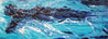 Blue Myth 2 160cm x 60cm Blue Textured Abstract Painting (SOLD)-Abstract-[Franko ]-[Gallery]-[popular]-[Australia]-Franklin Art Studio