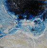 Blue Rapture 150cm x 150cm Blue Grey Textured Abstract Painting (SOLD)-Abstract-Franko-[Franko]-[Australia_Art]-[Art_Lovers_Australia]-Franklin Art Studio