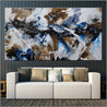 Blue Rust 190cm x 100cm Blue Rust Textured Abstract Painting (SOLD)-Abstract-Franko-[huge]-[Australian]-[best Selling]-Franklin Art Studio