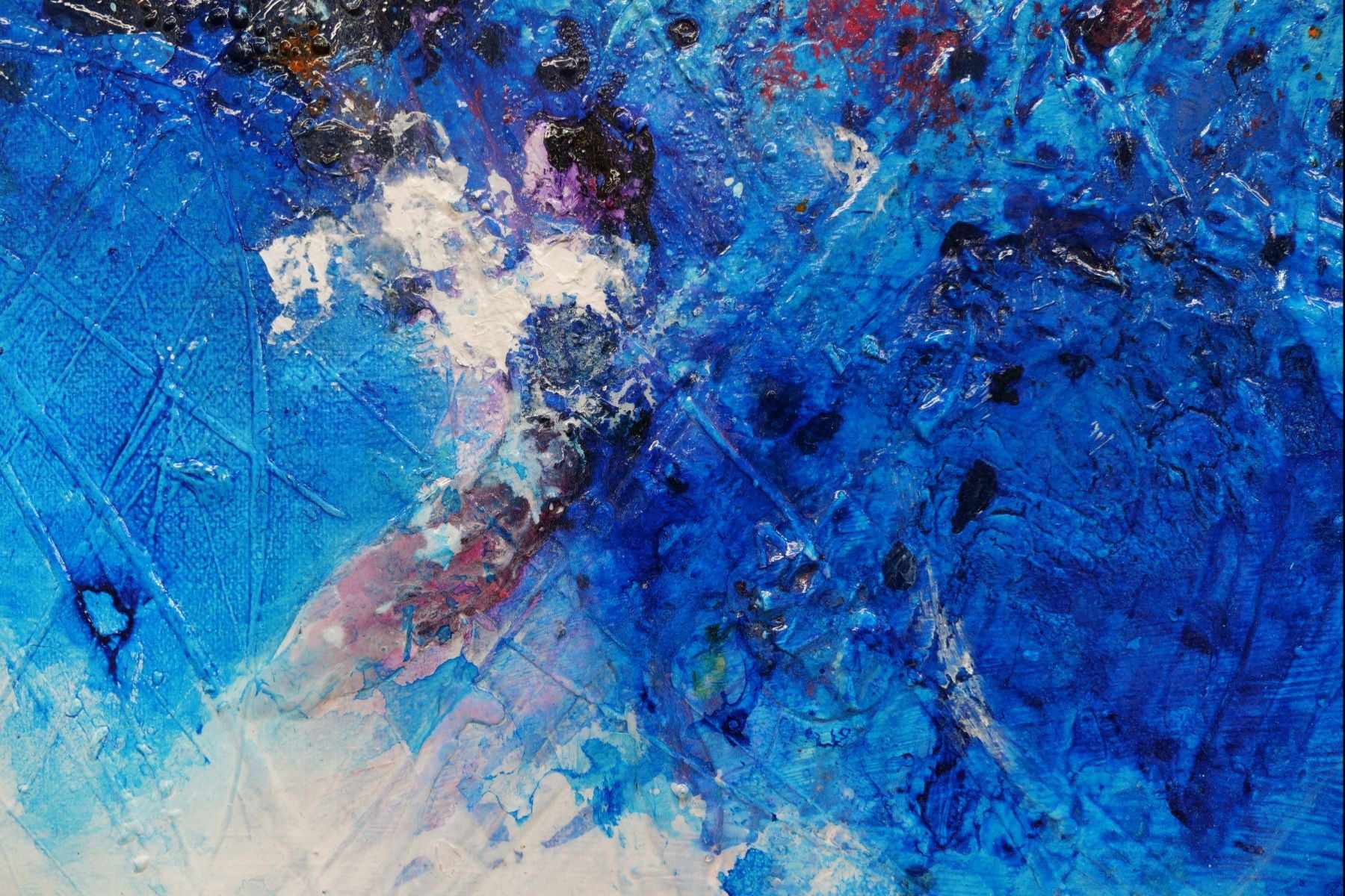 Bouquet Spirit 200cm x 80cm Colourful Textured Abstract Painting (SOLD)