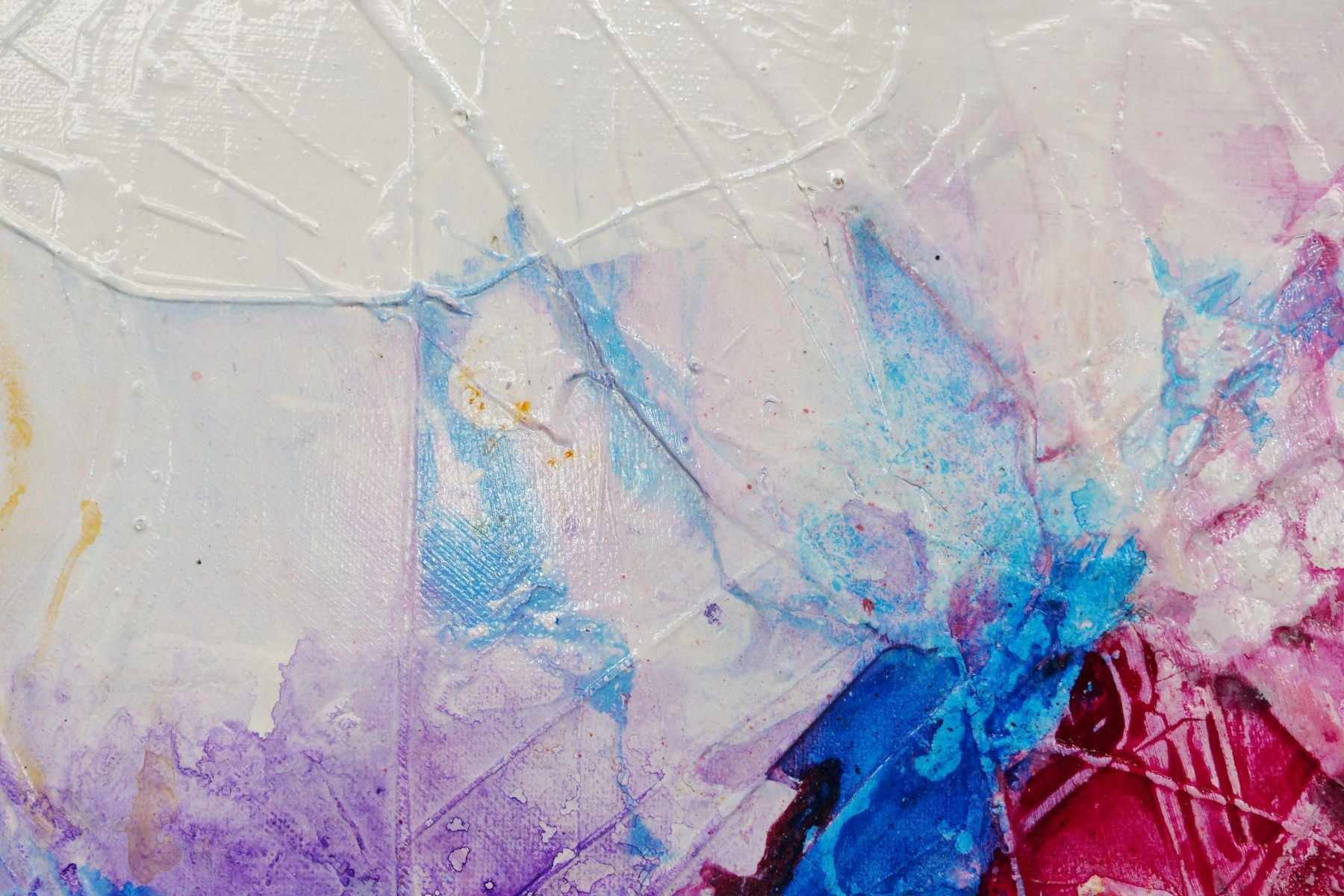 Bouquet Spirit 200cm x 80cm Colourful Textured Abstract Painting (SOLD)