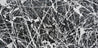 Brain Scatter 240cm x 120cm Black White Textured Abstract Painting (SOLD)-Abstract-Franko-[Franko]-[Australia_Art]-[Art_Lovers_Australia]-Franklin Art Studio