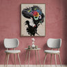 Summer 75cm x 100cm Flower Hat Abstract Elegance Textured Painting (SOLD)-people-Franko-[huge]-[Australian]-[best Selling]-Franklin Art Studio