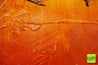 Burnt Orange Landscape 160cm x 100cm Blue Orange Textured Abstract Painting (SOLD)-Abstract-[Franko]-[Artist]-[Australia]-[Painting]-Franklin Art Studio