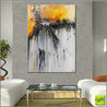 Burnt Sienna 140cm x 100cm Black Sienna Grey Textured Abstract Painting-Abstract-Franko-[Franko]-[huge_art]-[Australia]-Franklin Art Studio