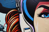 But Now... 75cm x 100cm Space Cadet Textured Urban Pop Art Painting (SOLD)-Urban Pop Art-Franko-[franko_art]-[beautiful_Art]-[The_Block]-Franklin Art Studio