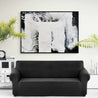 Carbon Fibre 140cm x 100cm Black White Textured Abstract Painting (SOLD)-Abstract-[Franko]-[Artist]-[Australia]-[Painting]-Franklin Art Studio
