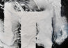 Carbon Fibre 140cm x 100cm Black White Textured Abstract Painting (SOLD)-Abstract-Franko-[Franko]-[Australia_Art]-[Art_Lovers_Australia]-Franklin Art Studio