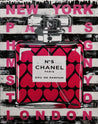 Chanel Classic 120cm x 150cm Chanel Perfume Bottle Urban Pop Book Club Painting (SOLD)-book club-Franko-[Franko]-[Australia_Art]-[Art_Lovers_Australia]-Franklin Art Studio