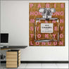 Chanel Pink 120cm x 100cm Pink Chanel Perfume Bottle Urban Pop Book Club Painting (SOLD)-book club-Franko-[huge]-[Australian]-[best Selling]-Franklin Art Studio