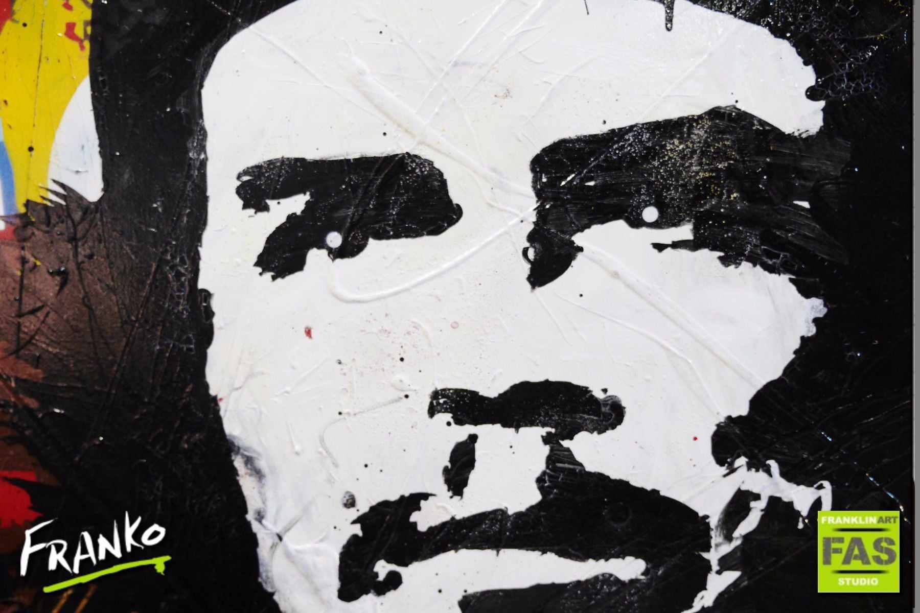 Che Revolutions 140cm x 100cm Che Guevara Pop Art Painting (SOLD)-urban pop-[Franko]-[Artist]-[Australia]-[Painting]-Franklin Art Studio