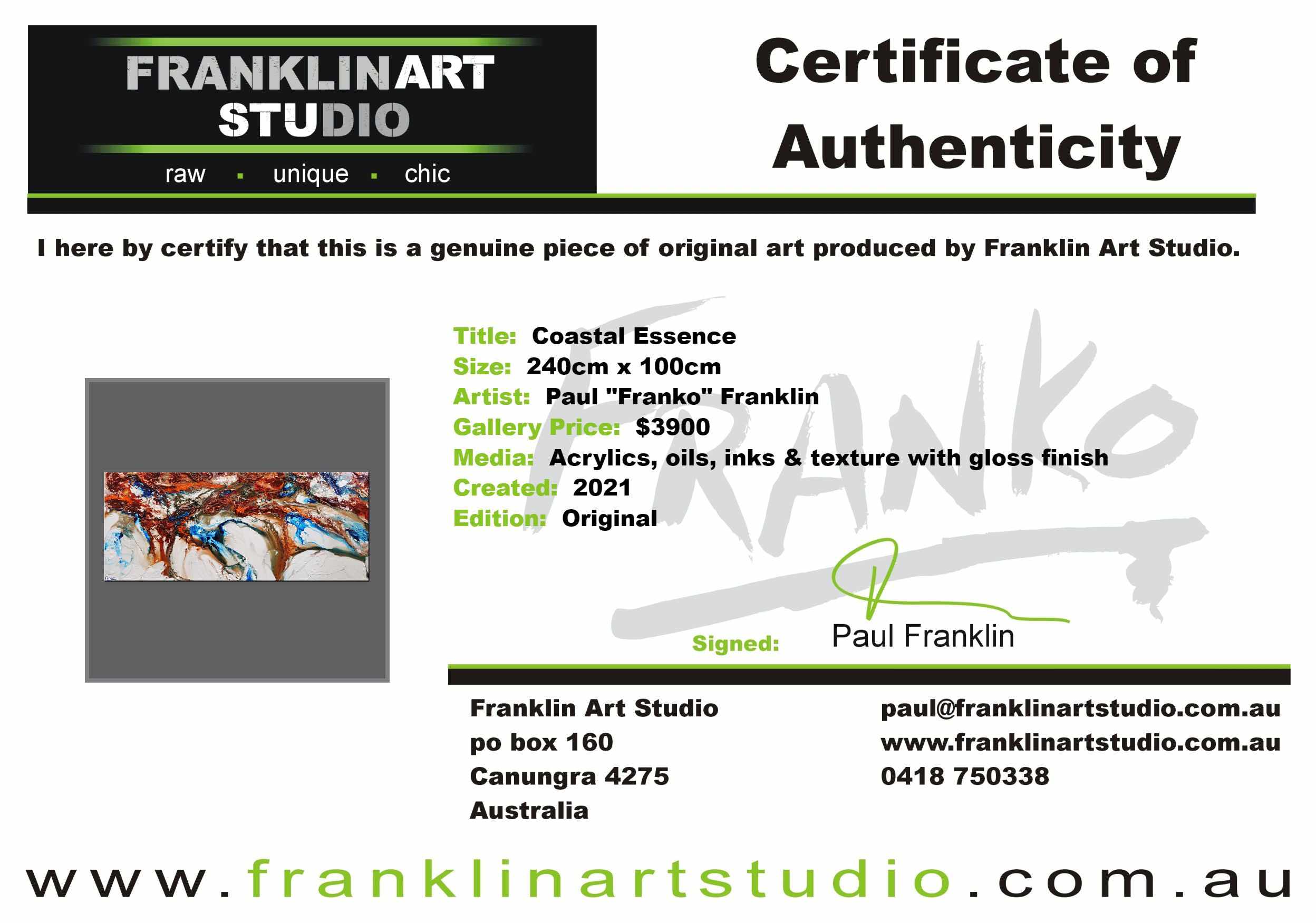 Coastal Essence 240cm x 100cm White Oxide Textured Abstract Painting (SOLD VERON)-Abstract-Franko-[franko_art]-[beautiful_Art]-[The_Block]-Franklin Art Studio