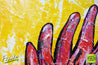 Cock On Yellow 140cm x 100cm Rooster Pop Art Painting (SOLD)-urban pop-[Franko]-[Artist]-[Australia]-[Painting]-Franklin Art Studio