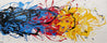 Colour Crash 240cm x 100cm Colourful Textured Abstract Painting-Abstract-Franko-[Franko]-[Australia_Art]-[Art_Lovers_Australia]-Franklin Art Studio
