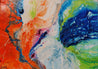Colour Divide 140cm x 100cm Orange Lime Magenta White Textured Abstract Painting (SOLD)-Abstract-[Franko ]-[Gallery]-[popular]-[Australia]-Franklin Art Studio