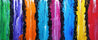 Colour Form 240cm x 100cm Colourful Textured Abstract Painting (SOLD)-Abstract-Franko-[Franko]-[Australia_Art]-[Art_Lovers_Australia]-Franklin Art Studio