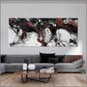 Copper Intent 240cm x 100cm Copper Black White Textured Abstract Painting (SOLD)-Abstract-Franko-[Franko]-[huge_art]-[Australia]-Franklin Art Studio