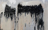 Creamy Grey 160cm x 100cm Grey Black Cream Textured Abstract Painting (SOLD)-Abstract-[Franko ]-[Gallery]-[popular]-[Australia]-Franklin Art Studio