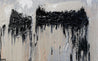 Creamy Grey 160cm x 100cm Grey Black Cream Textured Abstract Painting (SOLD)-Abstract-Franko-[Franko]-[Australia_Art]-[Art_Lovers_Australia]-Franklin Art Studio
