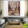 Creamy Vogue 120cm x 100cm Madonna Pop Art Painting (SOLD)-urban pop-Franko-[huge]-[Australian]-[best Selling]-Franklin Art Studio