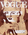 Creamy Vogue 120cm x 100cm Madonna Pop Art Painting (SOLD)-urban pop-Franko-[Franko]-[Australia_Art]-[Art_Lovers_Australia]-Franklin Art Studio