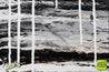 Decayed Jazz 160cm x 60cm White Black Abstract Painting (SOLD)-Abstract-[Franko]-[Artist]-[Australia]-[Painting]-Franklin Art Studio