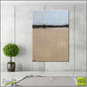 Deep Landscape 140cm x 100cm Creme Blue Abstract Painting (SOLD)-Abstract-Franko-[huge]-[Australian]-[best Selling]-Franklin Art Studio