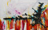 Deep Sienna Rush 160cm x 100cm White Sienna Textured Abstract Painting (SOLD)-Abstract-Franko-[Franko]-[Australia_Art]-[Art_Lovers_Australia]-Franklin Art Studio