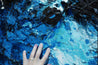Deep Southern Avocado Smash 160cm x 100cm Blue Black Textured Abstract Painting (SOLD)-abstract-[Franko]-[Artist]-[Australia]-[Painting]-Franklin Art Studio