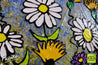 Desert Bloom 140cm x 100cm Flowers Painting (SOLD)-abstract realism-[Franko]-[Artist]-[Australia]-[Painting]-Franklin Art Studio
